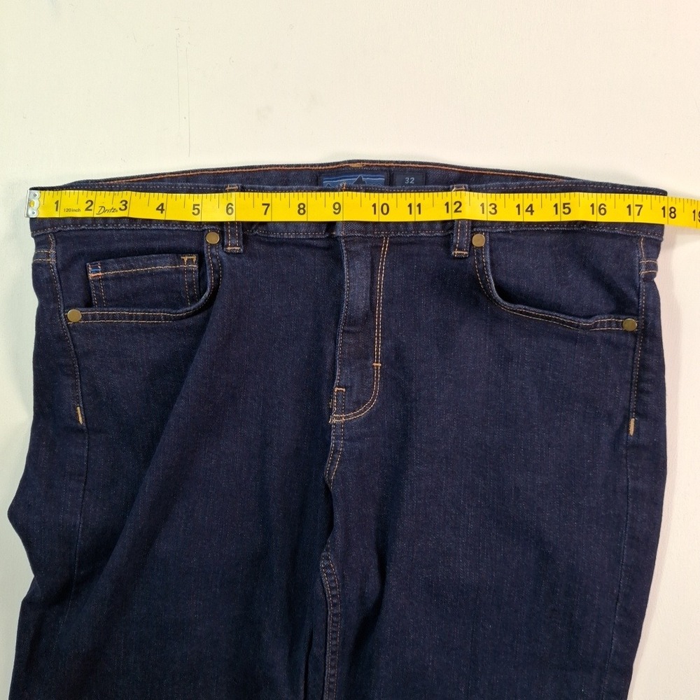 Patagonia Womens Slim Fit Organic Cotton Denim Jeans Dark Wash Indigo Size 32 - Picture 4 of 12